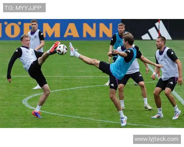 足球明星在绿茵场上激烈对抗展现精彩技艺与团队默契的比赛盛况